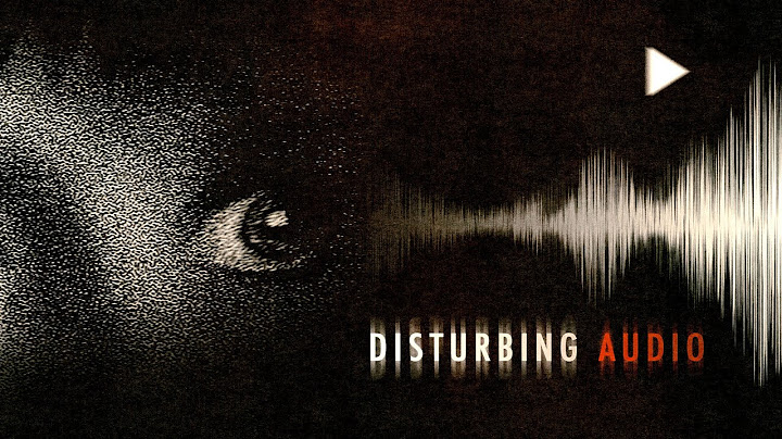 The Darkest Audio on the Internet [1]
