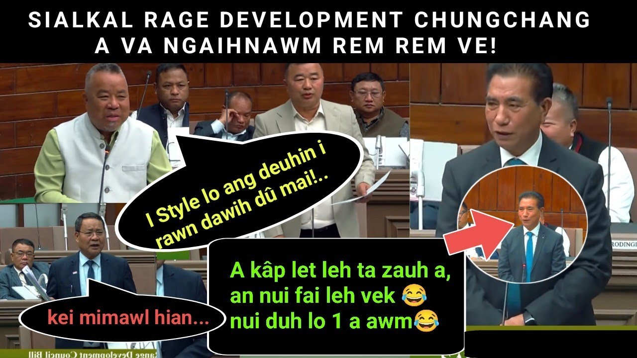 Pu RRR-a'n Pu Duha a'n kap leh ngei a😂 Sialkal Range development chungchang a ngaihnawm teh e!