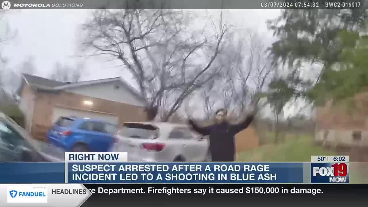 Man accused of attempted murder after road rage shooting in Blue Ash ...