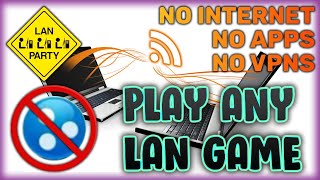 How to Setup your PC for LAN GAMING | No Internet | No Apps | Play any LAN game OFFLINE screenshot 5