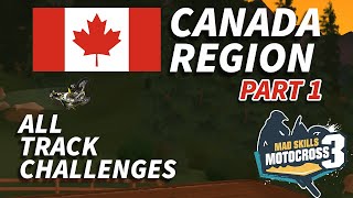 Career Mode: ALL TRACK CHALLENGES (Canada Tracks 1-10)