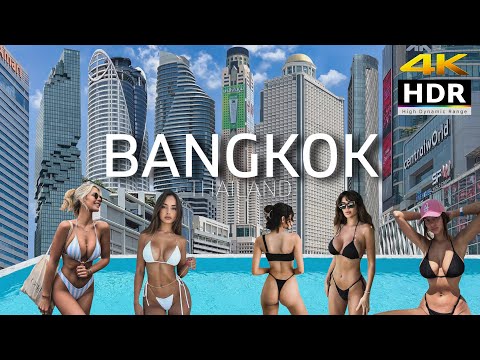 4K HDR // Walking Bangkok 