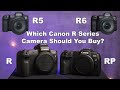 Which Canon R Series Full-Frame Mirrorless Camera is Right for You? A Comparison of All 4 R Bodies