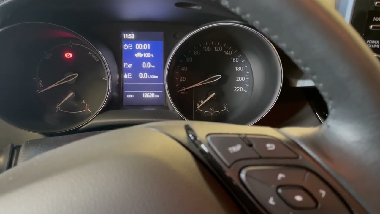 Toyota CHR Tire Pressure (TPMS) Light Quick Reset - YouTube
