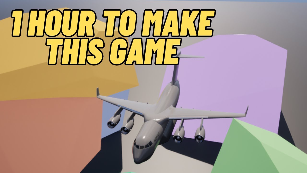 I made a game in 1 hour - YouTube