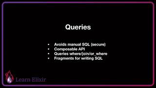 Learn Elixir: Writing and Composing Queries