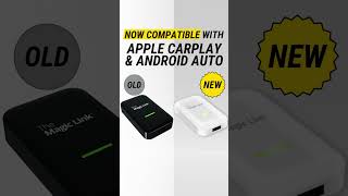 Connect the Magic Link to any iPhone or Android and never plug your phone in again #wirelesscarplay