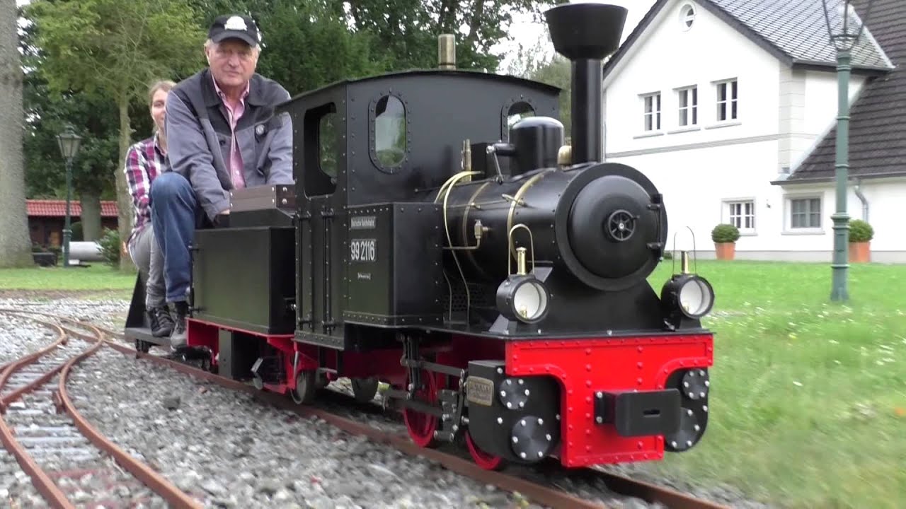 Backyard railroad 7 1/4 Zoll Gartenbahn YouTube