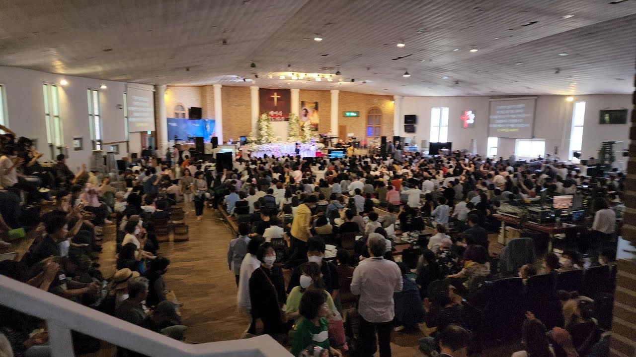 한얼산 기도원 - 집회 시작전 기도시간-성령이 불타는 교회-1차 주님의 날