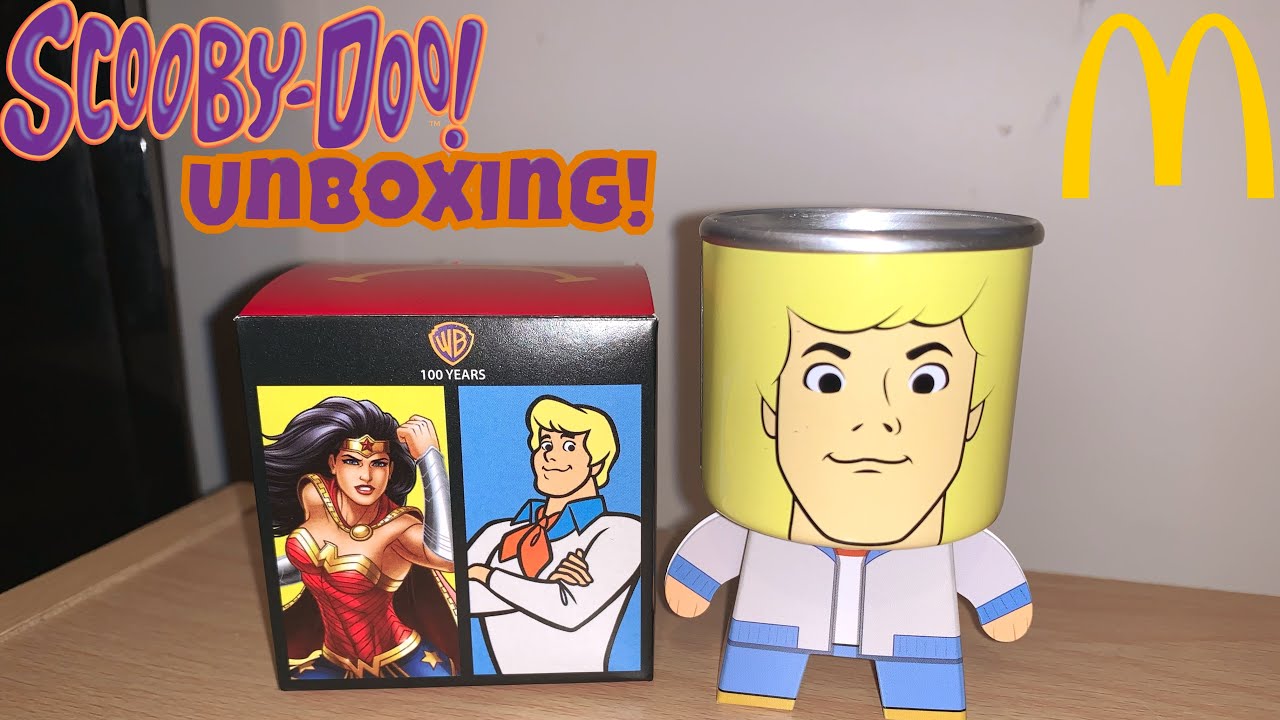 McDonalds x Warner Bros Happy Meal - Fred Jones & Wonder Woman