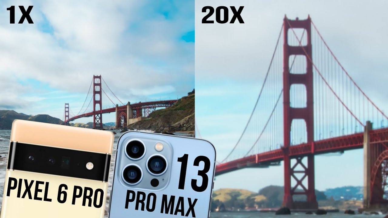 Google Pixel 6 Pro vs iPhone 13 Pro Max | Zoom Test - YouTube