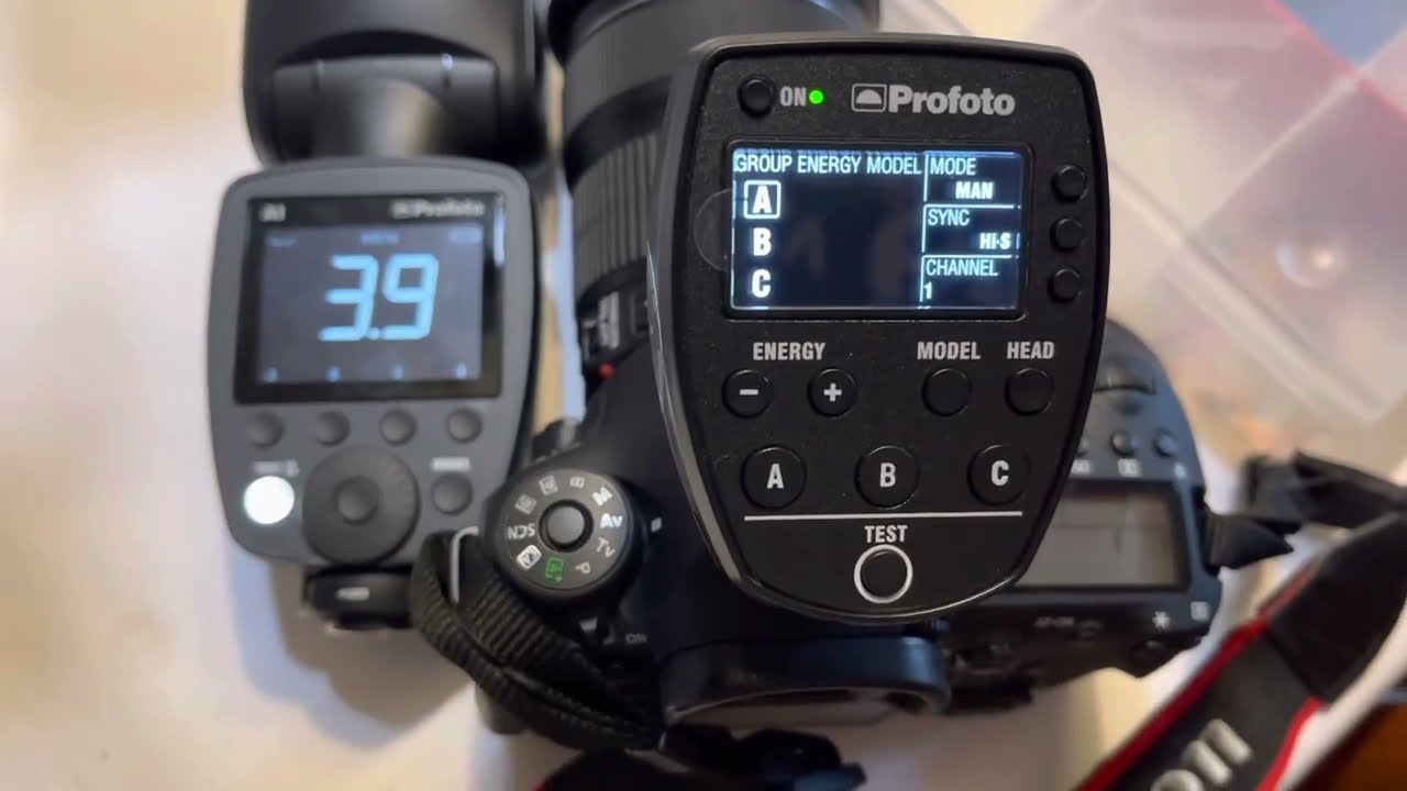 Unboxing Profoto remote Air TTL control for Canon