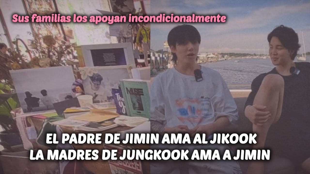 Jikook recibe apoyo de su familia¡La madre de Jungkook ama Jimin! Jk es