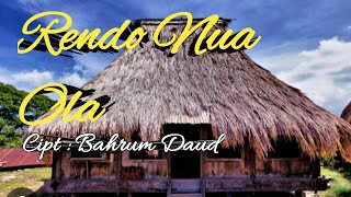 Rendo Nua Ola//lagu Ende Lio terbaru//cipt Bahrum Daud//OM BA-UM OFFICIAL 