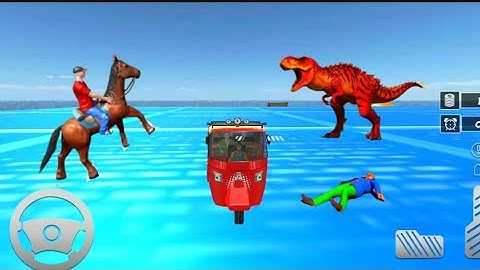 Auto Rickshaw Driving Simulator🛺👮‍♂️-Tuk Tuk Auto Rickshaw Auto Rickshaw Games 2022 Android Gameplay