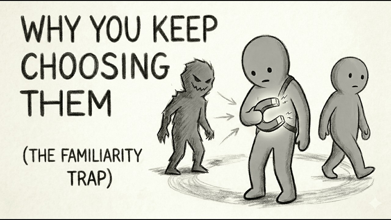 Why You Keep Attracting The Wrong People (The Familiarity Trap)