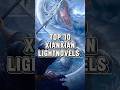TOP 10 XIANXIAN LIGHT NOVELS