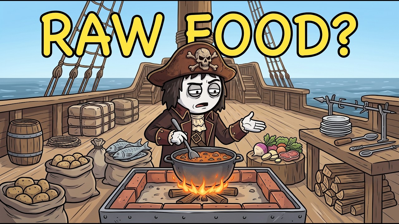 How Pirates Cooked Hot Food in the Middle of the Sea in 1712 縮圖