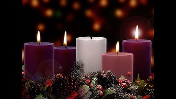 Advent candles tell their story (Advent 4) 4 of 5 (StF 165)