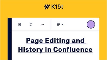 Page Editing and History in Atlassian Confluence – Confluence Tutorial