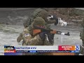 Russian forces continue to attack Kyiv