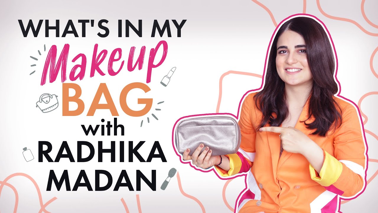 What's in my makeup bag with Radhika Madan | Fashion | Bollywood