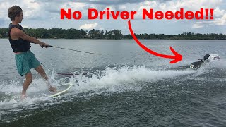 How To WakeBoard Behind a Jetski With No Driver