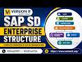 SAP SD Enterprise Structure | Complete Overview of SAP SD Organization| SAP SD Training in Hyderabad