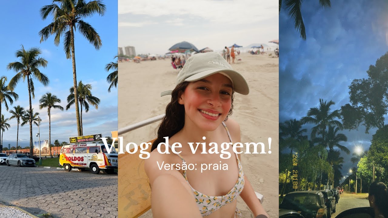 Vlog de viagem! 🏝️🐚