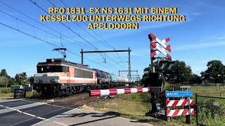 RFO 1831 -ex NS 1631 mit einem Kesselzug unterwegs Richtung Apeldoorn