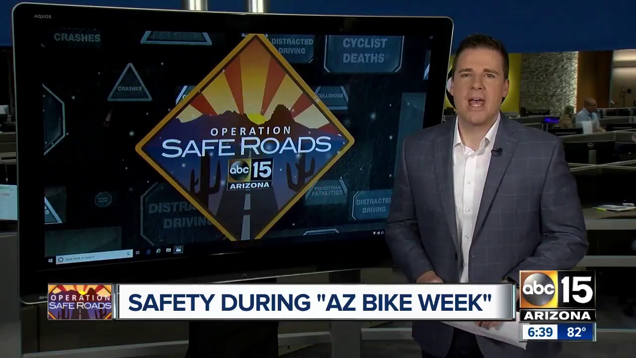 Motorcycle safety reminders for Arizona Bike Week