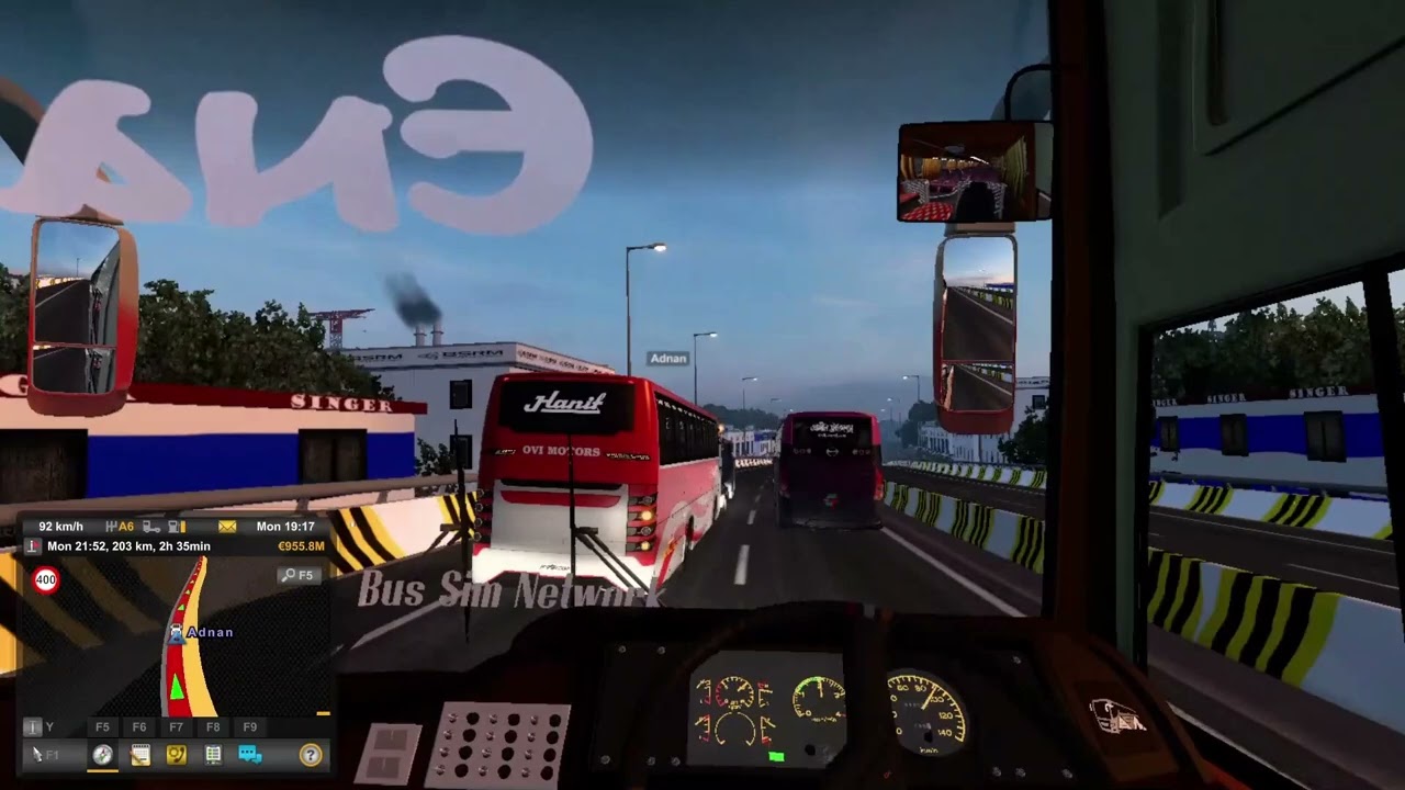 Ena Driving  ETS2 | BSN | ETS2  BUS SIM NETWORK (BSN) World Intelligent Gaming YouTube channel.