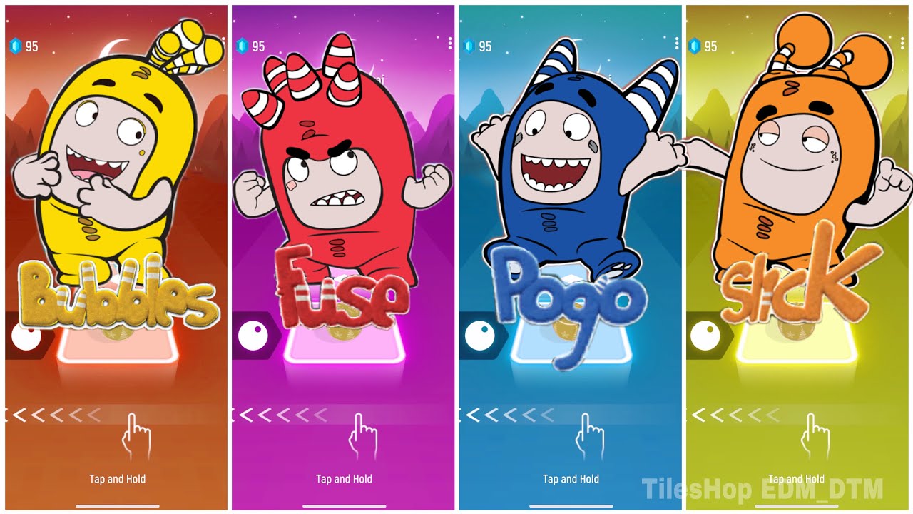 Oddbods Bubbles 🆚 Oddbods Fuse 🆚 Oddbods Pogo 🆚 Oddbods Slick 🎶 Кто победит?