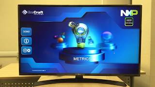 UI and video demo on high-resolution TV using i.MX 8M Mini
