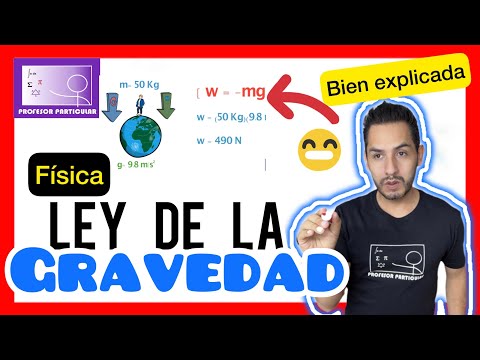 ✅LEY de GRAVITACIÓN UNIVERSAL | BIEN EXPLICADO 💯| FÍSICA