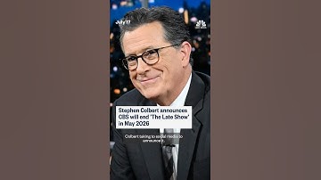 Stephen Colbert announces CBS will end 