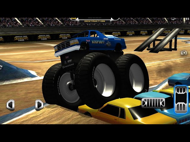 Jogo de Carro - Caminhão Monstro Esmagando Carros