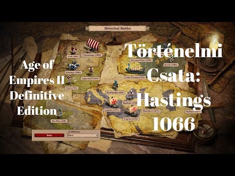 Age of Empires II Definitive Edition Történelmi Csata: Hastings 1066