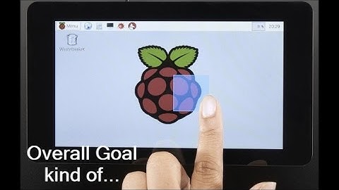 Making a Raspberry Pi Tablet: Part 1