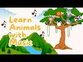 Animal Music for Kids 🐼🎵 | 28 Min Relaxing &amp; Learning Music by PeraLune