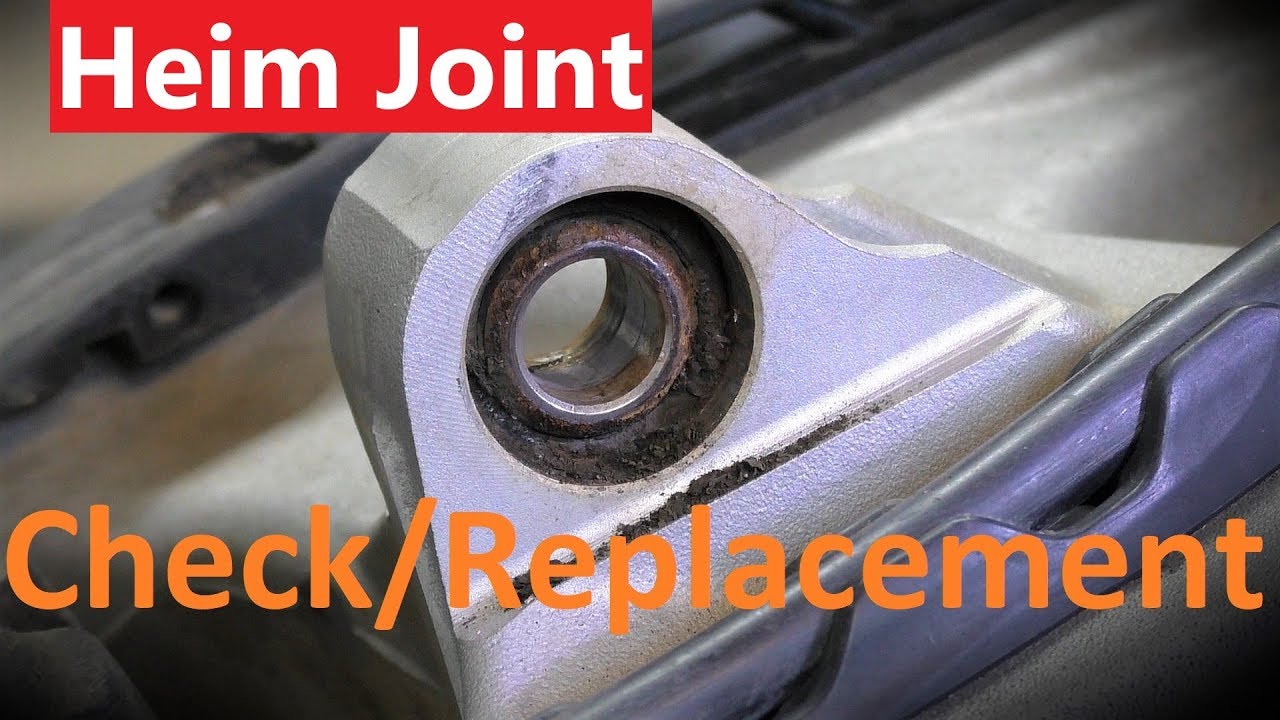 KTM Lower Heim Joint Shock Bearing Replacement & Check for "Slop"
