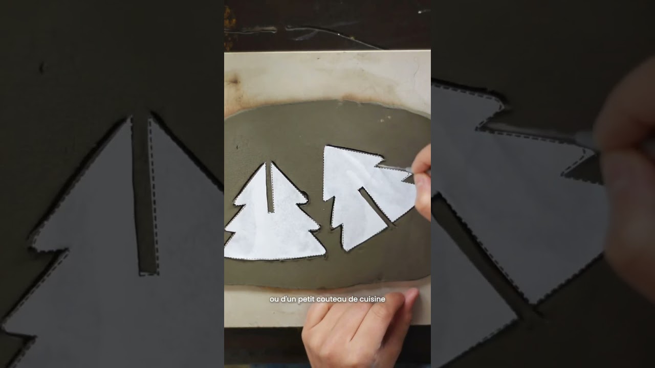 DIY Argile Autodurcissante - Sapin 3D [Niveau débutant]