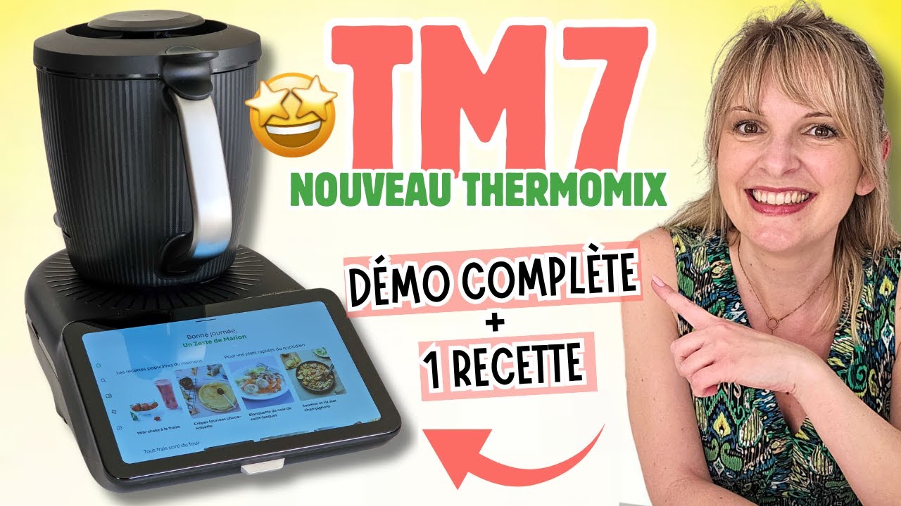 Thermomix TM7: JE VOUS MONTRE TOUT! 🤩 + une Recette de Pains BURGER 😋