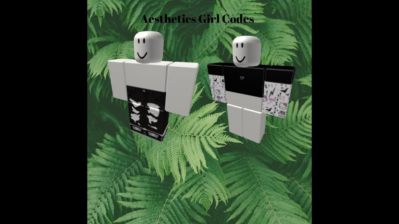 Roblox Aesthetic Girl Codes Read Description By Depressed - 22 cute aesthetic girls clothing in roblox codes included