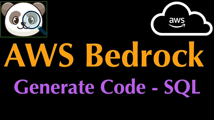 Learn How to Generate SQL Code with AWS Bedrock Gen AI