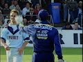 Kent v Glamorgan 1993. Duncan Spencer roughs up Viv Richards.