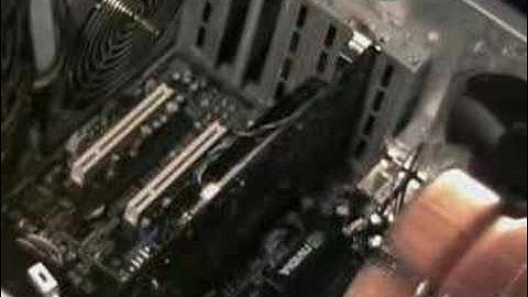 How To Install SLI Dual 8800GTs