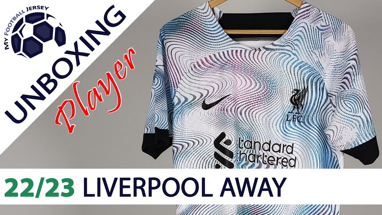 Liverpool Away Jersey 22/23 (Kitgg) Player Version Unboxing Review