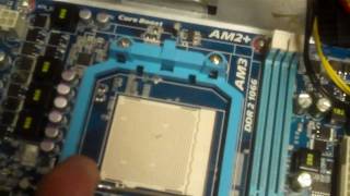 Installing AM2 Processor