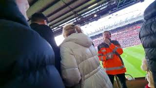 Walking into the Sir Kenny Dalglish Stand, at Liverpool vs Burnley - (Missing Scene from MatchVlog)